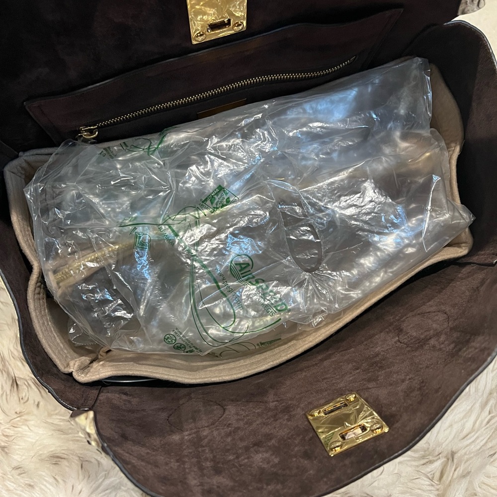 Michael Kors Collection Miranda Tote in Full Python - Picture 3 of 5